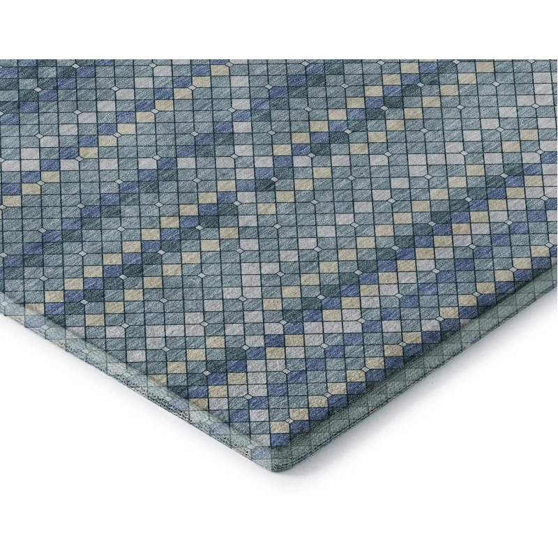 Addison Mayfield Blue AMF1436 5ft. x 7ft. 6in. Rect. Rug
