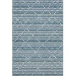Addison Mayfield Blue AMF1436 - 8ft. Round Rug