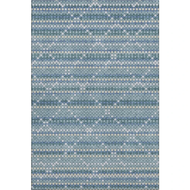 Addison Mayfield Blue AMF1436 5ft. x 7ft. 6in. Rect. Rug