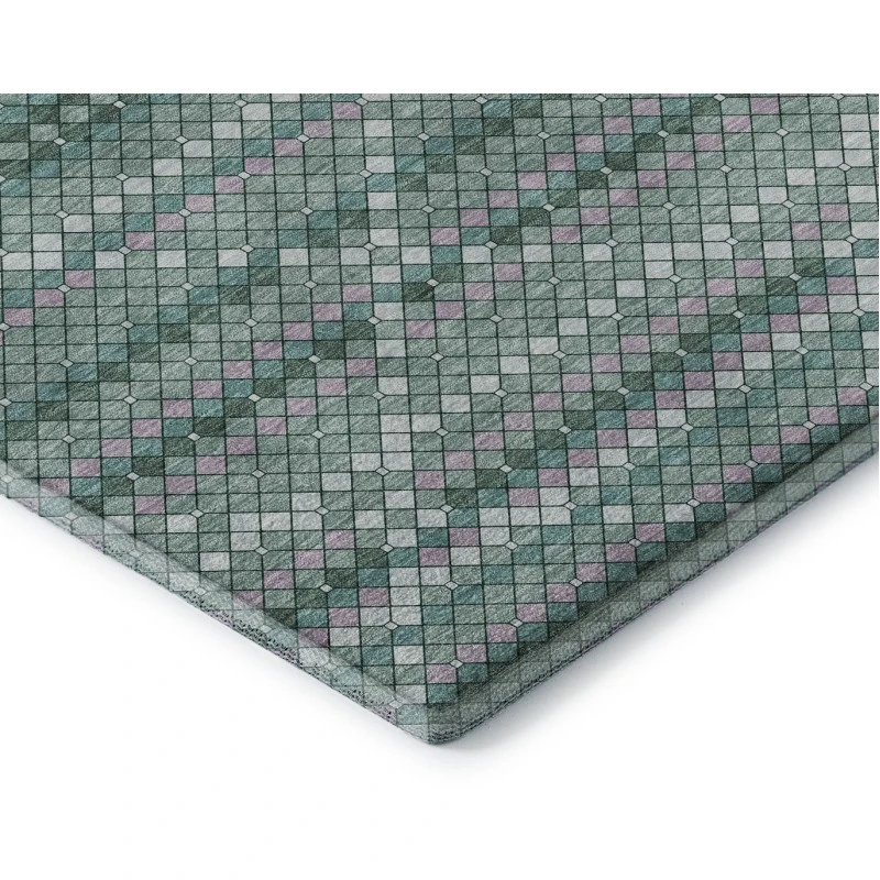 Addison Mayfield Teal AMF1436 2ft. 3in. x 7ft. 6in. Rect. Rug