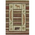 Addison Mayfield Red AMF143 - 8ft. Round Rug