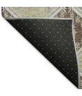 Addison Mayfield Brown AMF1442 - 8ft. Round Rug