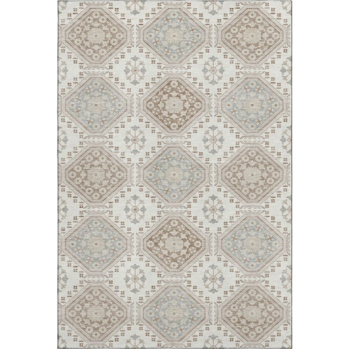 Addison Mayfield Ivory AMF1442 - 8ft. Round Rug
