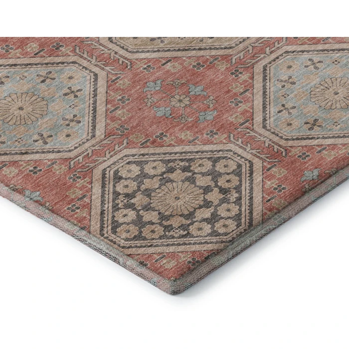 Addison Mayfield Orange AMF1442 2ft. 3in. x 7ft. 6in. Rect. Rug