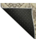 Addison Mayfield Brown AMF1442 - 8ft. Round Rug