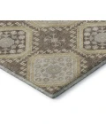 Addison Mayfield Brown AMF1442 - 8ft. Round Rug