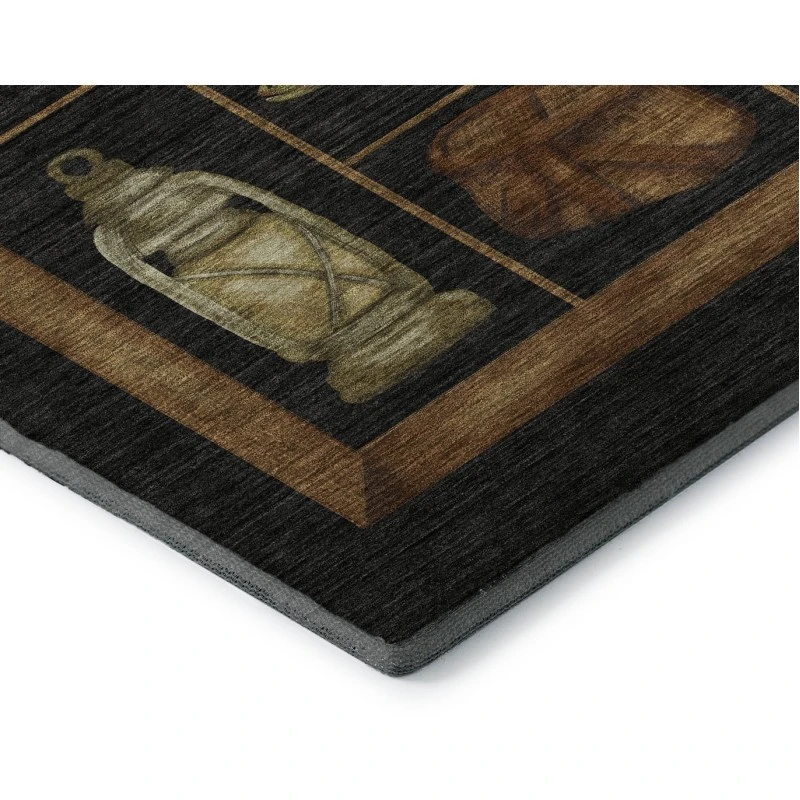 Addison Mayfield Black AMF144 5ft. x 7ft. 6in. Rect. Rug