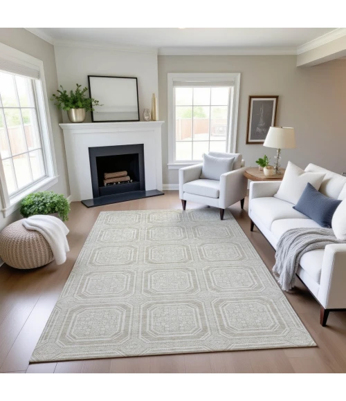 Addison Mayfield Brown AMF1451 9ft. x 12ft. Rect. Rug