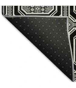 Addison Mayfield Black AMF1451 8ft. x 10ft. Rect. Rug