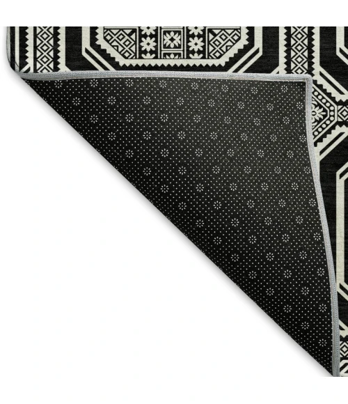 Addison Mayfield Black AMF1451 8ft. x 10ft. Rect. Rug