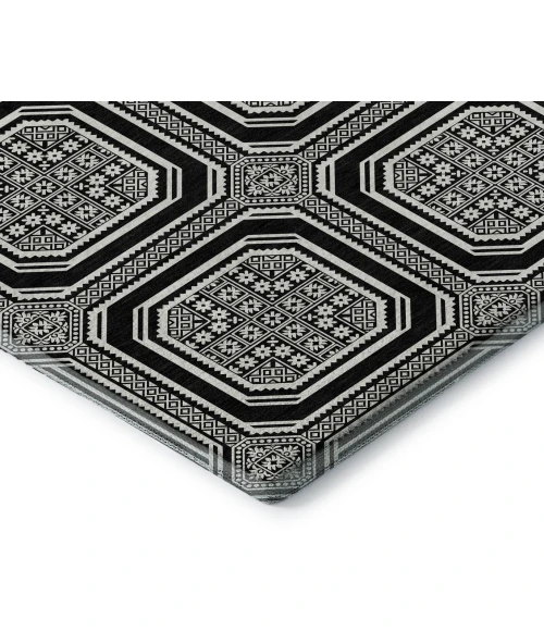 Addison Mayfield Black AMF1451 8ft. x 10ft. Rect. Rug