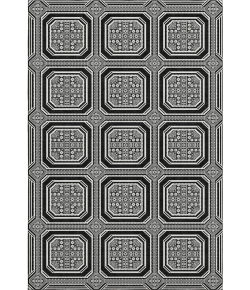 Addison Mayfield Black AMF1451 8ft. x 10ft. Rect. Rug