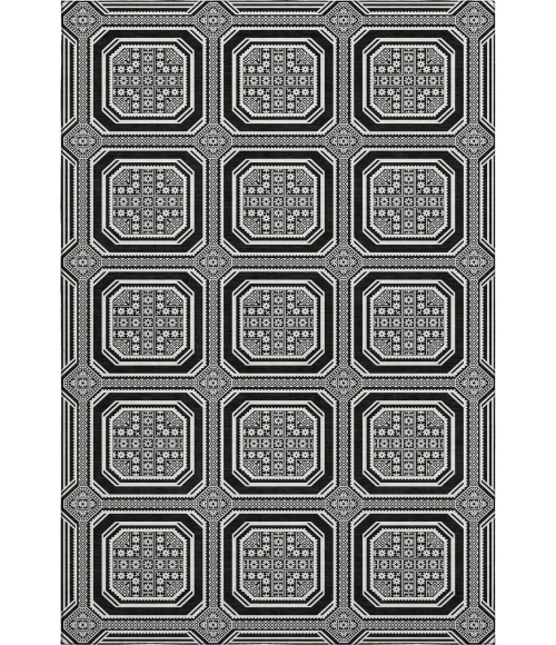 Addison Mayfield Black AMF1451 8ft. x 10ft. Rect. Rug