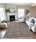 Addison Mayfield Brown AMF1451 9ft. x 12ft. Rect. Rug