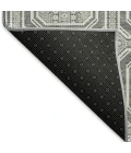 Addison Mayfield Gray AMF1451 - 8ft. Round Rug