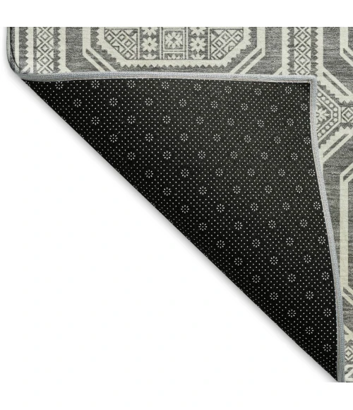 Addison Mayfield Gray AMF1451 - 8ft. Round Rug