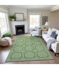 Addison Mayfield Green AMF1451 8ft. x 10ft. Rect. Rug