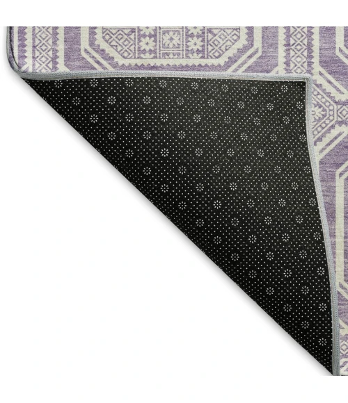 Addison Mayfield Purple AMF1451 - 8ft. Round Rug