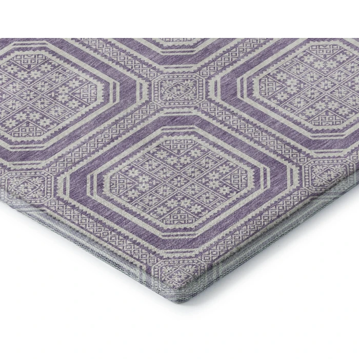 Addison Mayfield Purple AMF1451 8ft. x 10ft. Rect. Rug
