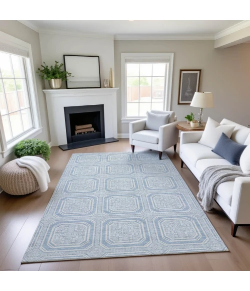 Addison Mayfield Blue AMF1451 9ft. x 12ft. Rect. Rug
