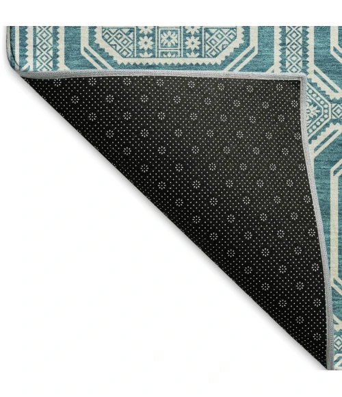 Addison Mayfield Teal AMF1451 5ft. x 7ft. 6in. Rect. Rug