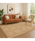 Addison Mayfield Orange AMF1451 5ft. x 7ft. 6in. Rect. Rug