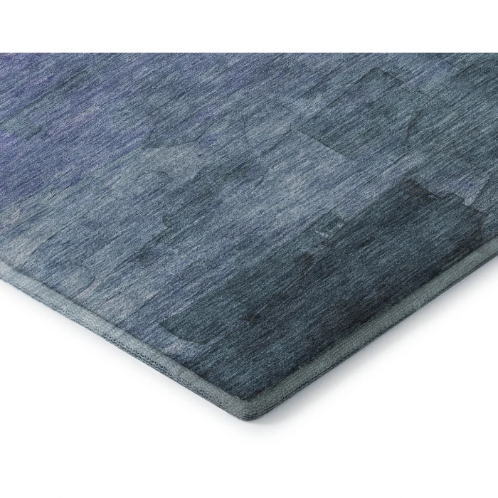 Addison Mayfield Blue AMF1465 - 8ft. Round Rug