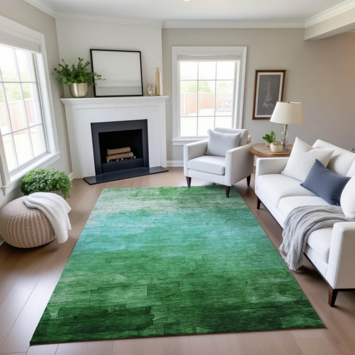 Addison Mayfield Green AMF1465 9ft. x 12ft. Rect. Rug
