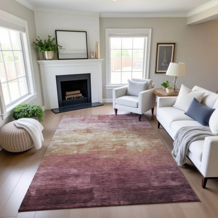 Addison Mayfield Pink AMF1465 9ft. x 12ft. Rect. Rug