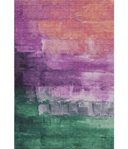 Addison Mayfield Purple AMF1473 - 8ft. Round Rug