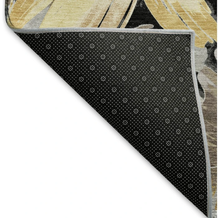 Addison Mayfield Black AMF1481 8ft. x 10ft. Rect. Rug