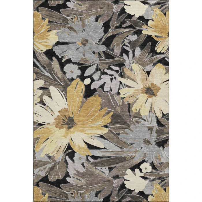 Addison Mayfield Black AMF1481 8ft. x 10ft. Rect. Rug
