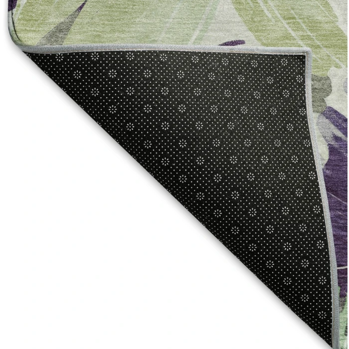 Addison Mayfield Purple AMF1481 - 8ft. Round Rug