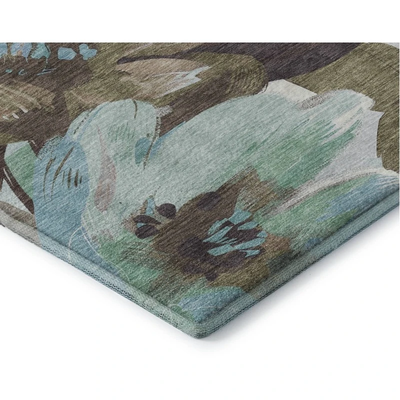 Addison Mayfield Brown AMF1487 - 8ft. Round Rug