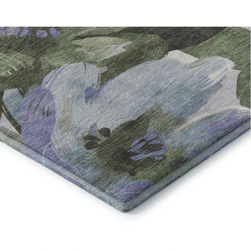 Addison Mayfield Green AMF1487 - 8ft. Round Rug