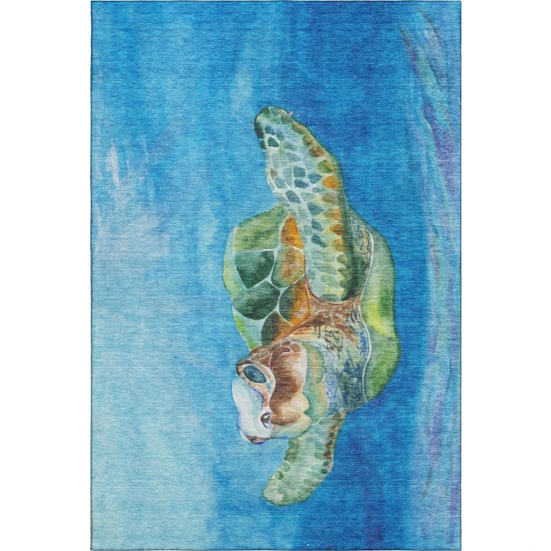 Addison Mayfield Blue AMF148 5ft. x 7ft. 6in. Rect. Rug