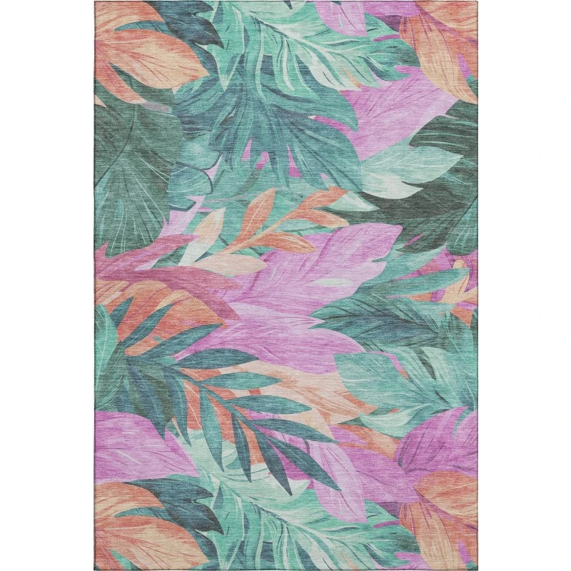 Addison Mayfield Teal AMF1493 8ft. x 10ft. Rect. Rug