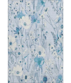 Addison Mayfield Blue AMF1500 - 8ft. Round Rug