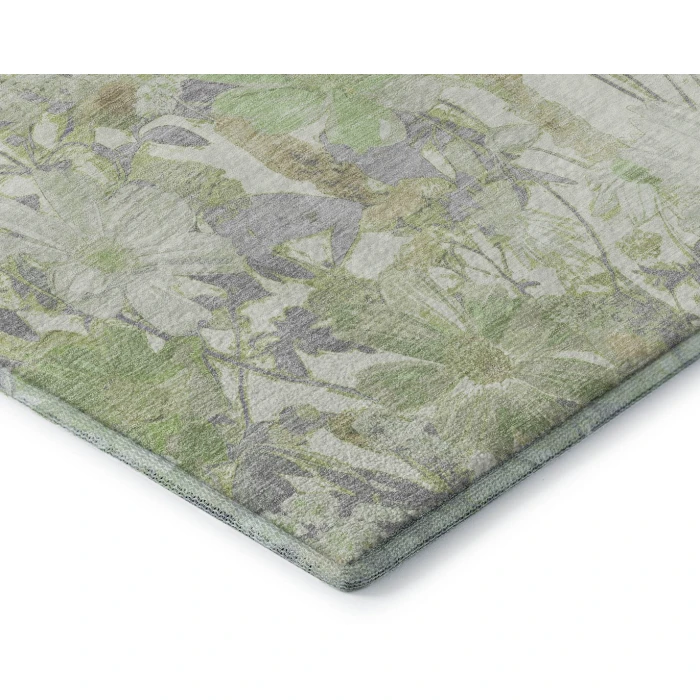 Addison Mayfield Green AMF1506 - 8ft. Round Rug
