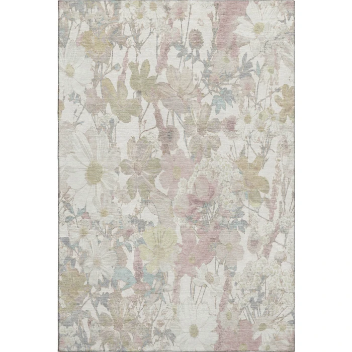 Addison Mayfield Ivory AMF1506 - 8ft. Round Rug