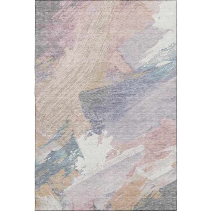 Addison Mayfield Pink AMF1511 - 8ft. Round Rug