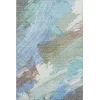 Addison Mayfield Blue AMF1511 - 8ft. Round Rug