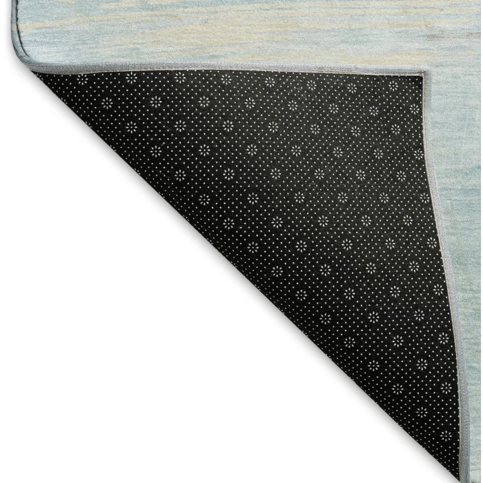 Addison Mayfield Blue AMF1517 - 8ft. Round Rug