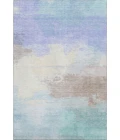 Addison Mayfield Blue AMF1517 - 8ft. Round Rug