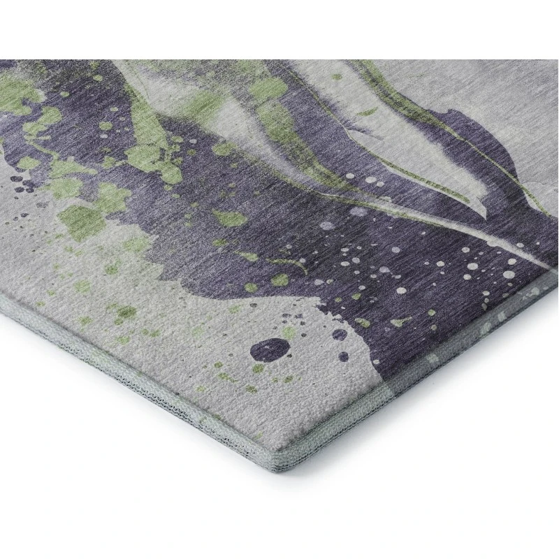 Addison Mayfield Purple AMF1523 - 8ft. Round Rug