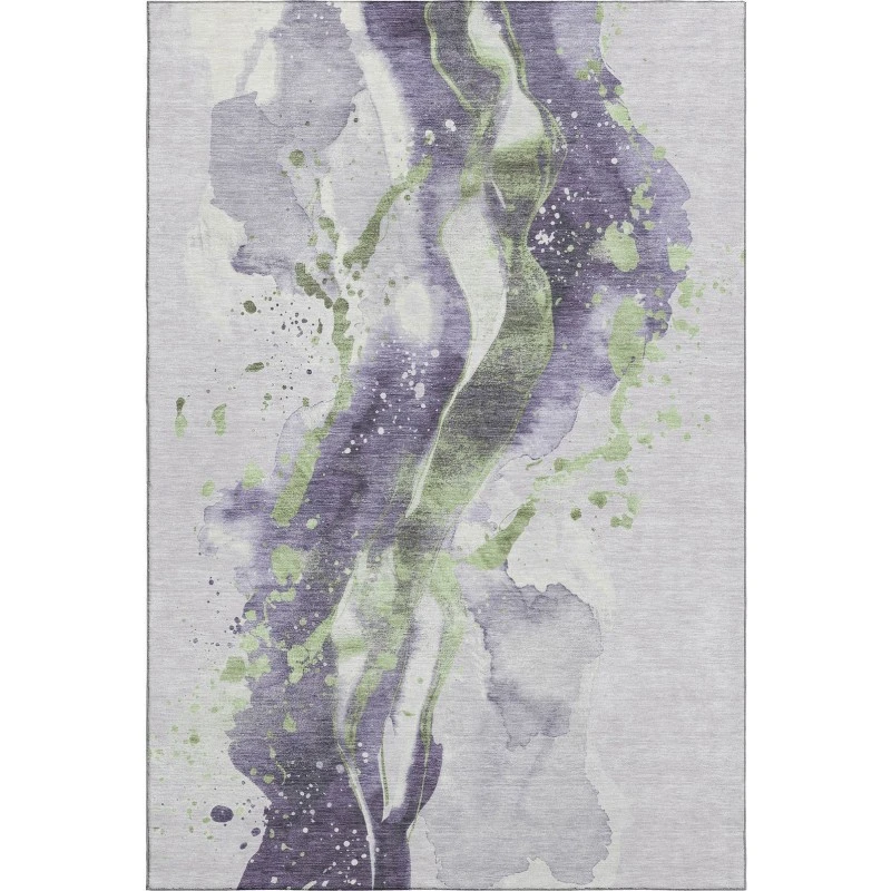 Addison Mayfield Purple AMF1523 - 8ft. Round Rug