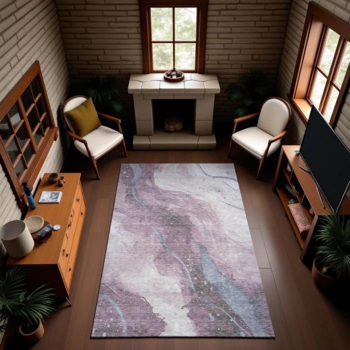 Addison Mayfield Purple AMF1529 8ft. x 10ft. Rect. Rug