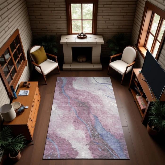 Addison Mayfield Pink AMF1529 5ft. x 7ft. 6in. Rect. Rug