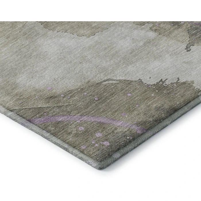 Addison Mayfield Brown AMF1529 - 8ft. Round Rug