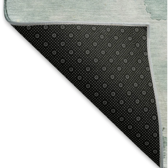 Addison Mayfield Teal AMF1529 - 8ft. Round Rug